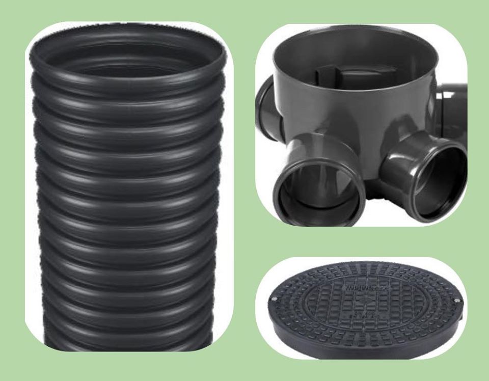 Капак PP, 315, Клас А15, за монтаж в/у гофрирана тръба