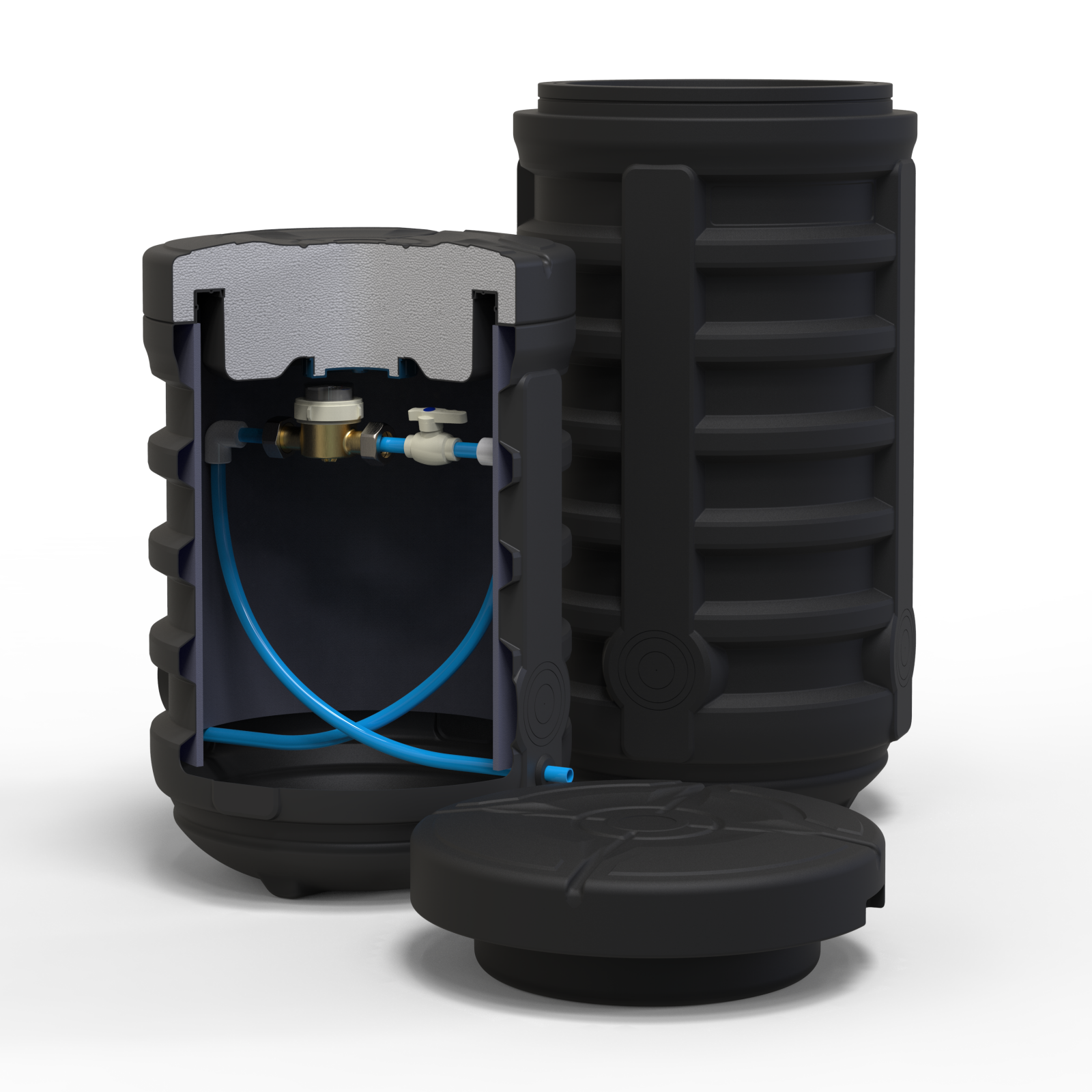 Water-meter shaft D560, H1100