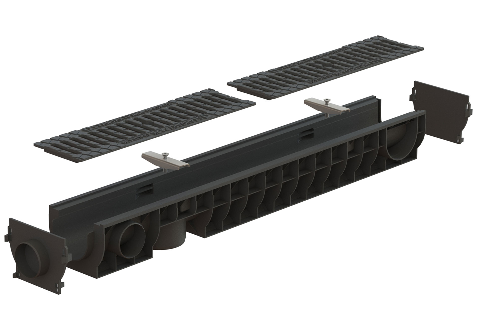 Linear Drains PP, 1000x160x120, Class C250