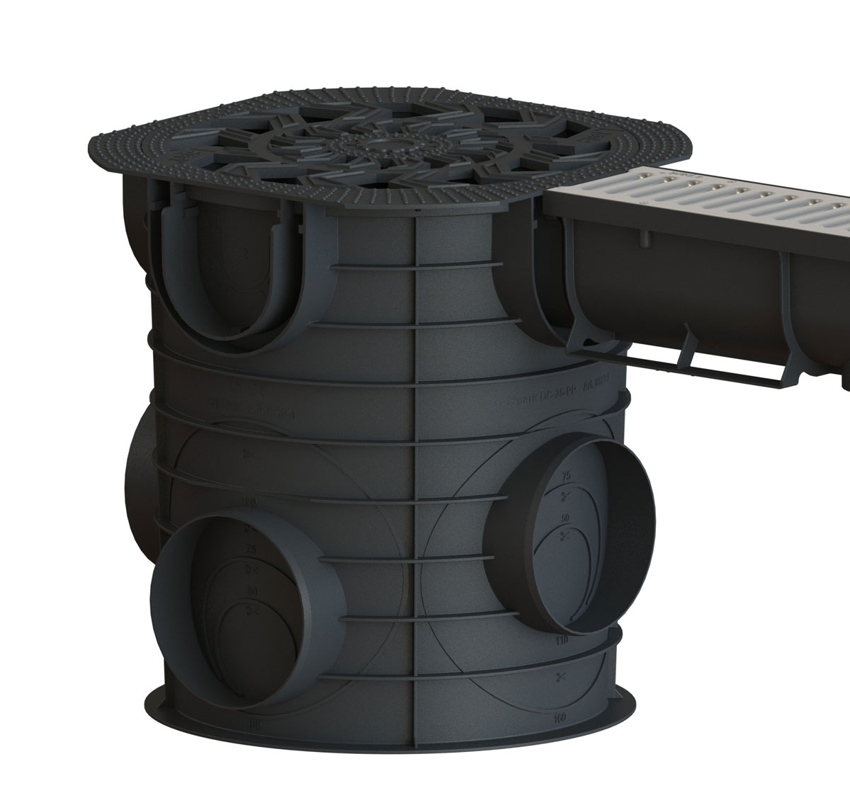 Линейни Отводнители PP, 1000x90x90, Клас А15