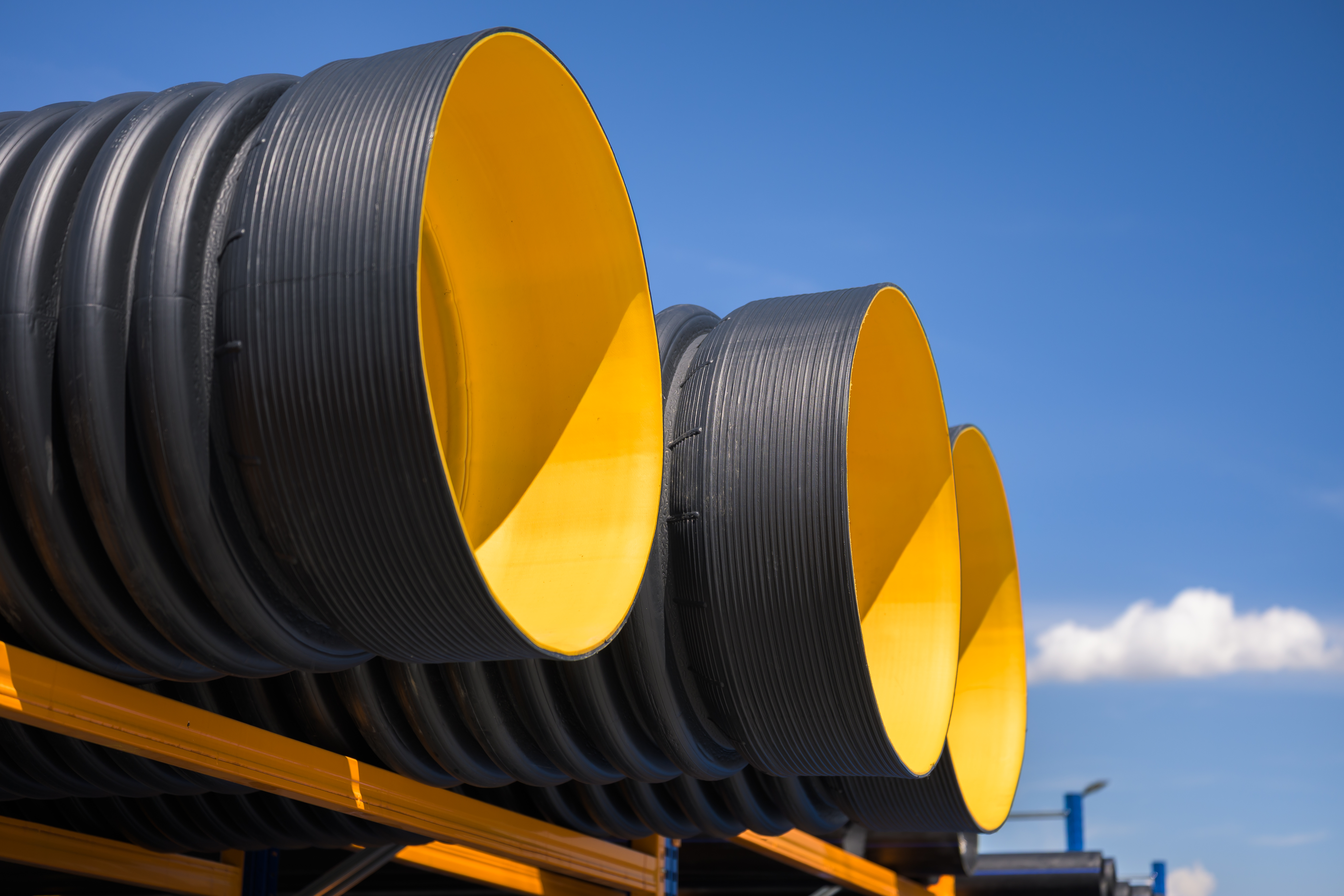 HDPE Гофрирани канализационни тръби, SN4